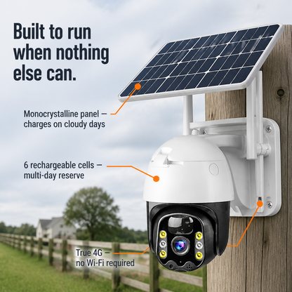 SecureVue™ — Protect Your Property Wireless, Without Wi-Fi or Power Sources