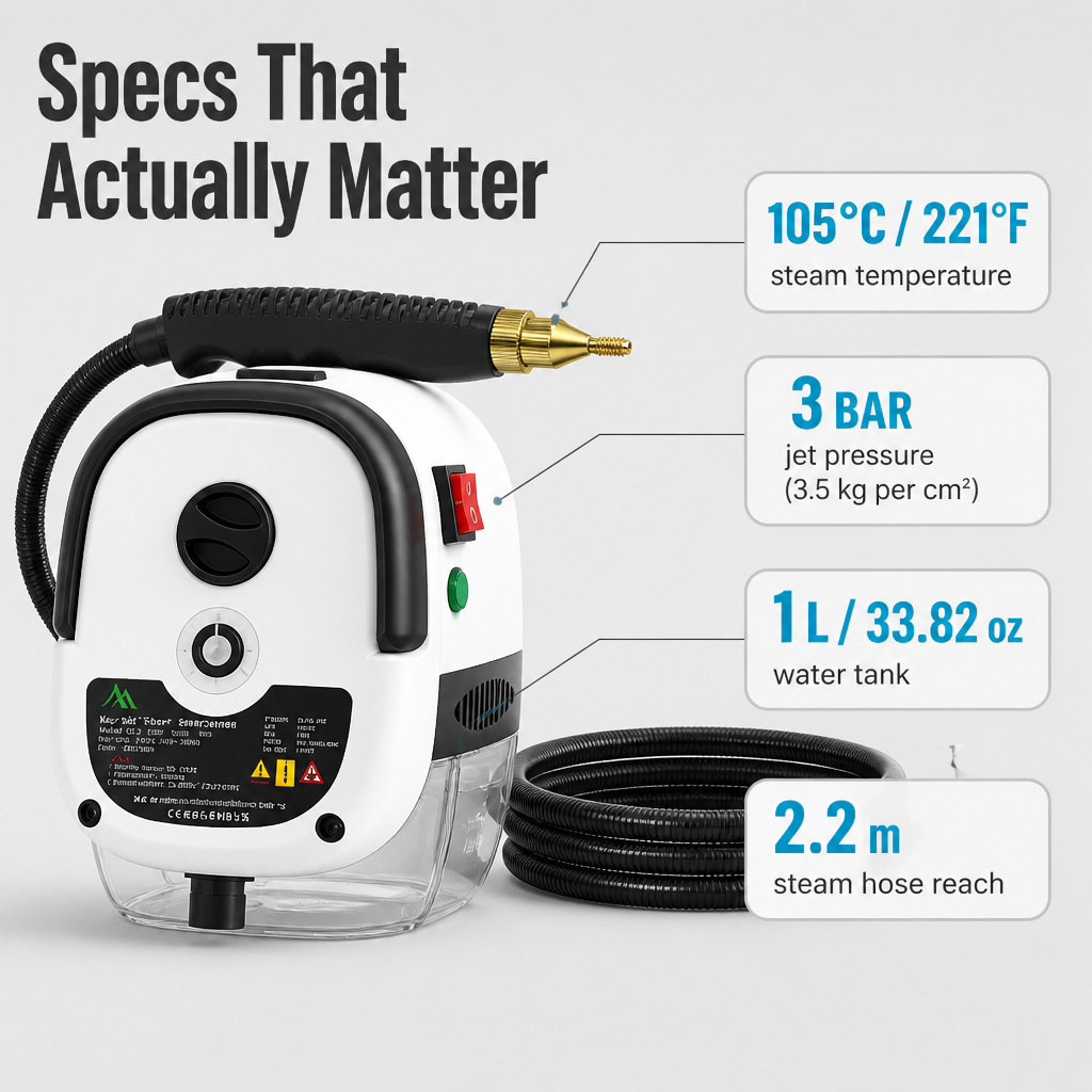VaporJet™ — Dissolve Burnt-On Grease, Soap Scum and Grime from Any Surface Instantly
