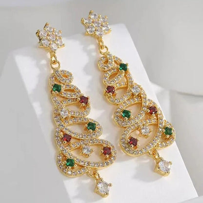 GlintRise™ Holiday Earrings — Shine Effortlessly All Night and Create Memories That Last