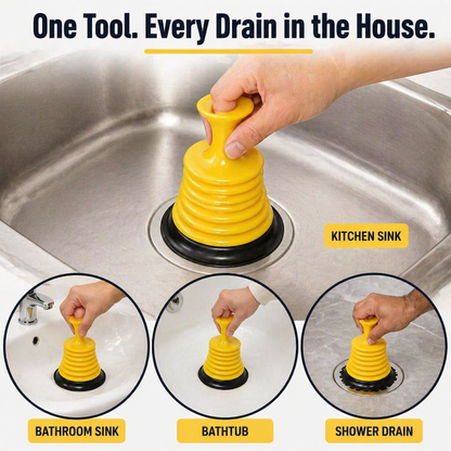 DrainMight™ — Clear Tough Sink Clogs Fast and Mess-Free