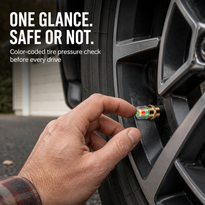 VeloGuard™ — Spot Low Tire Pressure Instantly Before Every Ride