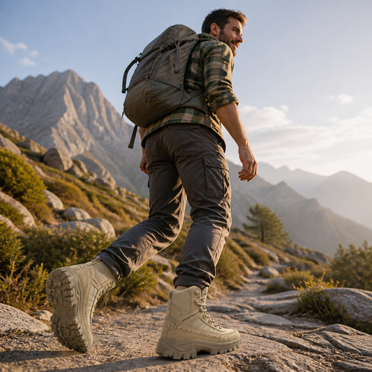 VortexTrail™ – Tactical Side-Zip Footwear with Slip-Resistant Rugged Sole