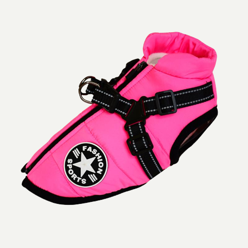 BraveTail™ Weather Jacket — Wrap Your Dog in Cozy Warmth and Effortless Control, Rain or Shine