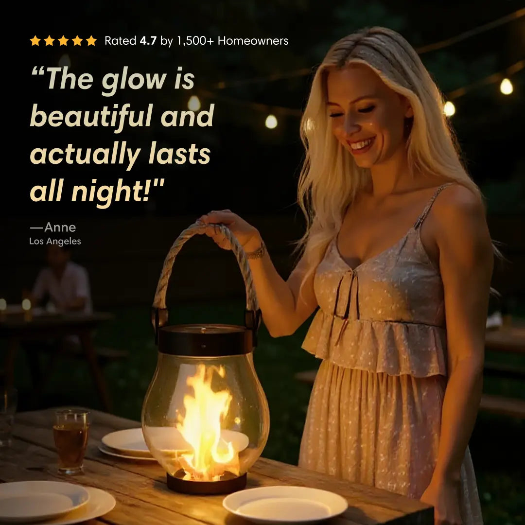 GlowFyre™ — Ignite Cozy Evenings with Effortless, Safe Outdoor Warmth