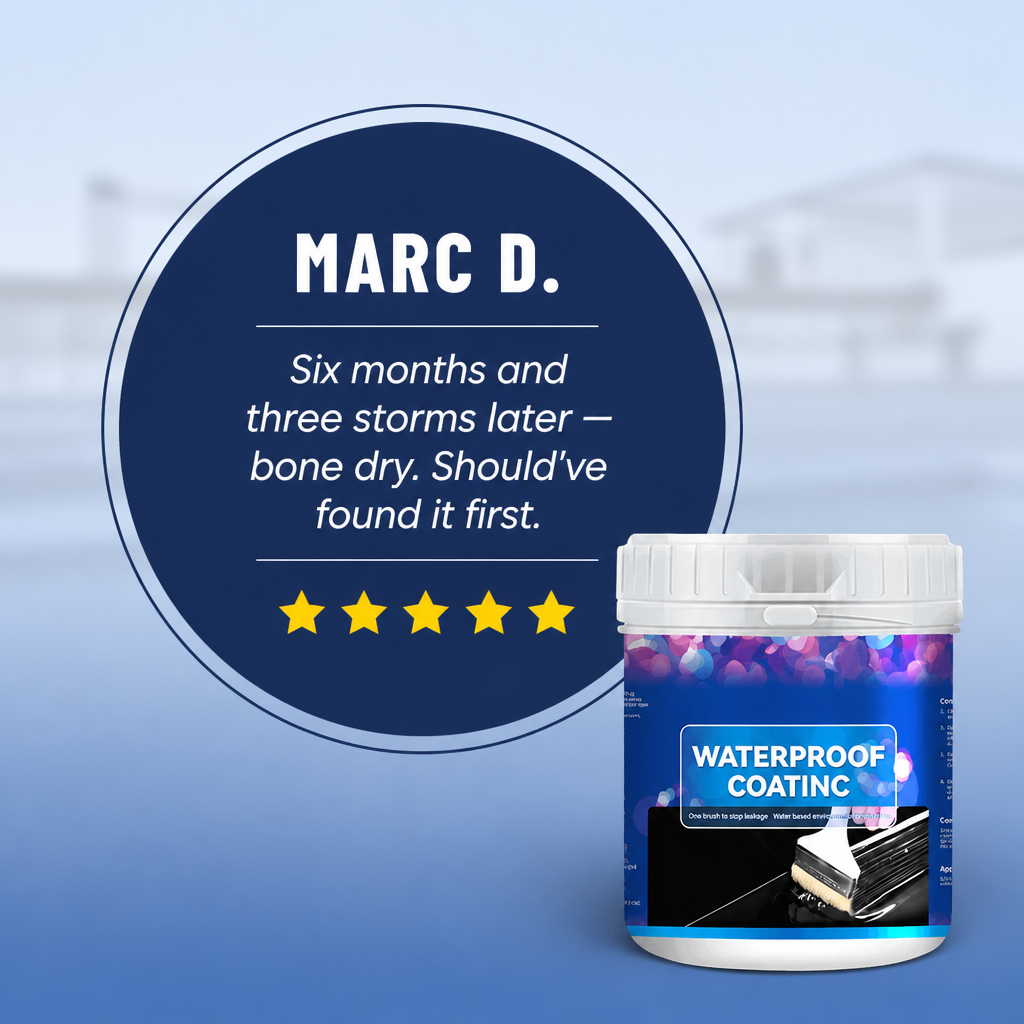 HydroSeal™ — End Repeated Repairs on That Leak Each Rainy Season