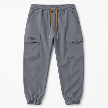 FitEase™ – Slim Cargo Joggers with Stretch Drawstring Waist