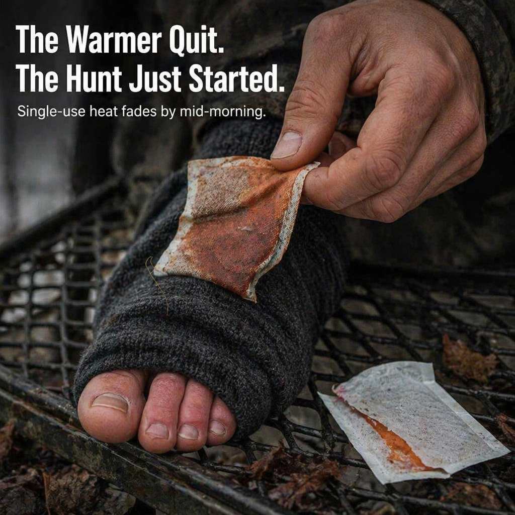SolaceHeat™ Socks — Switch Between 3 Warmth Settings And Leave Cold Toes Behind