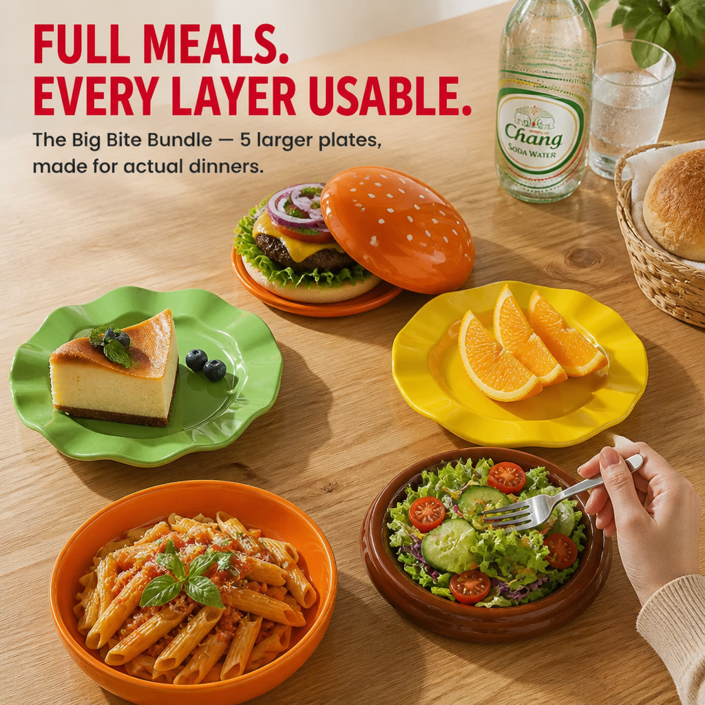 SmashStack™ — Layer Every Sauce, Snack & Side Into a Mini Burger Tower