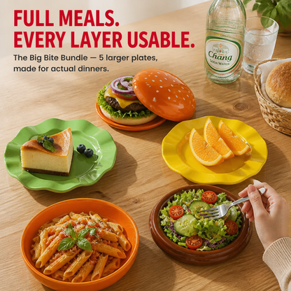 SmashStack™ — Layer Every Sauce, Snack & Side Into a Mini Burger Tower