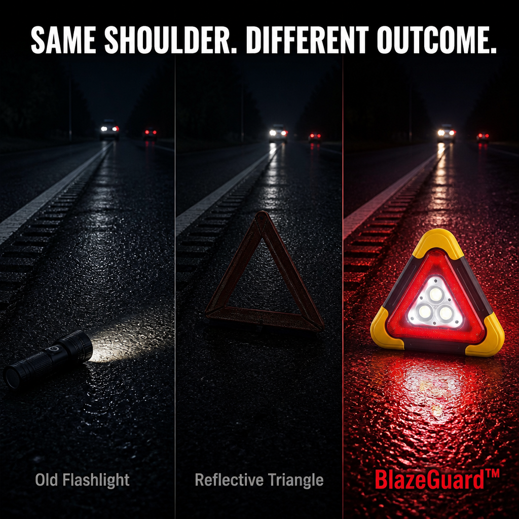 BlazeGuard™ — Flash, Flood & Conquer Every Roadside Crisis