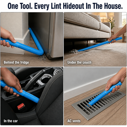 DryVentEase™ — Extract Hidden Lint, Reduce Fire Hazard, Speed Up Drying