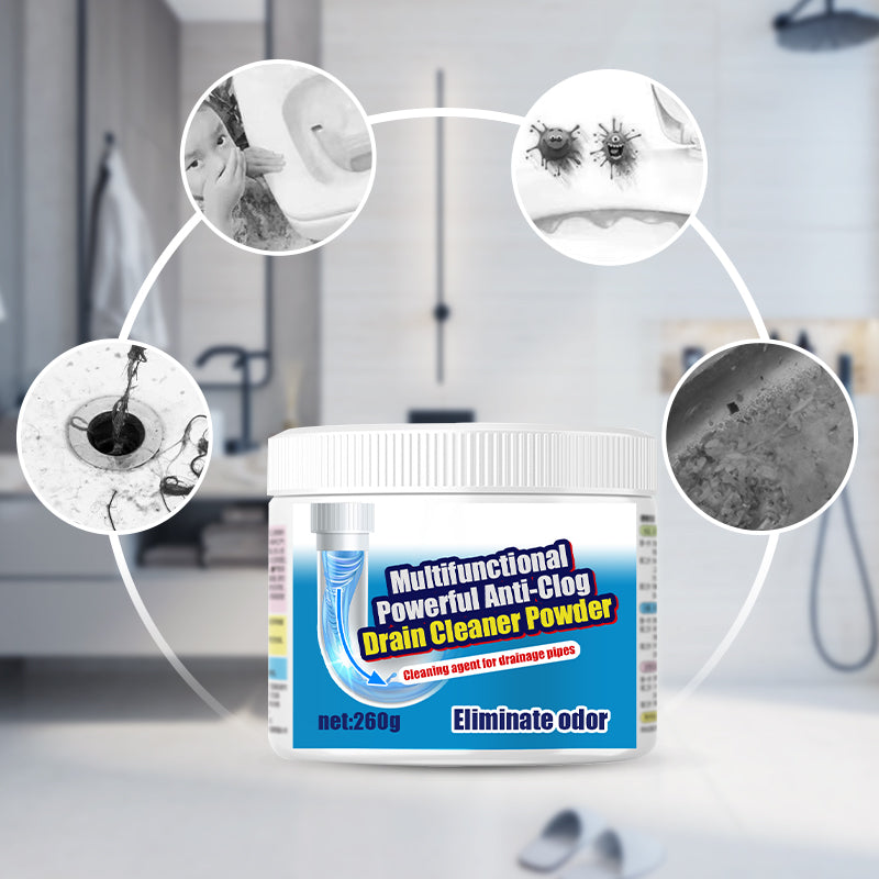 HydroGlide™ Powder — Blast Away Clogs Fast for Fresh, Free-Flowing Drains That Feel Brand New
