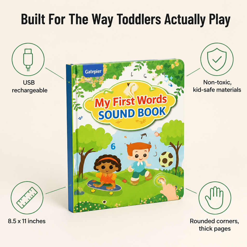 SparkSpeak™ — Have Your Toddler Speaking Real English Words Without Needing Another Tablet