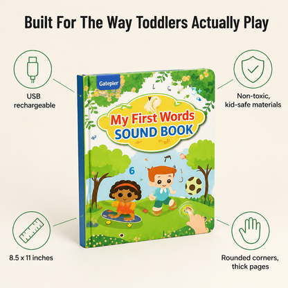 SparkSpeak™ — Have Your Toddler Speaking Real English Words Without Needing Another Tablet