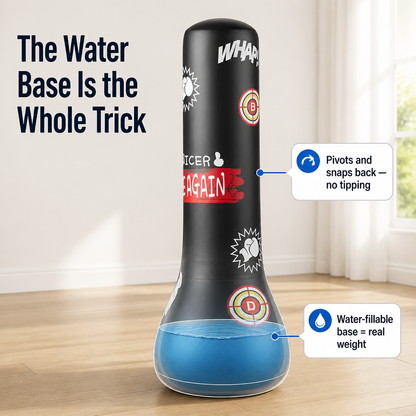 VivaKick™ — Turn Fierce Indoor Energy Into Punches That Snap Back