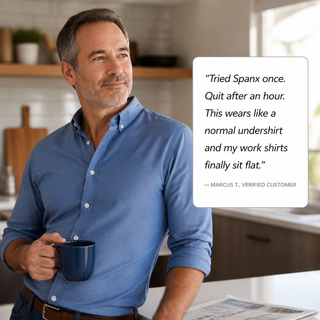TitanForm™ — Smooth Out Your Soft Middle Beneath Every Shirt You Own