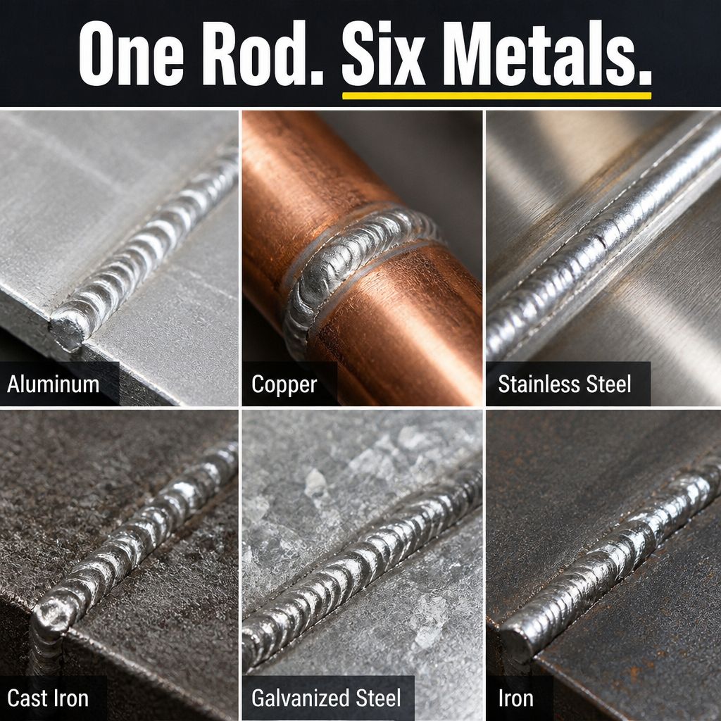 FlowForge™ — Seal Cracked Aluminum, Copper, or Steel Using Only a Lighter