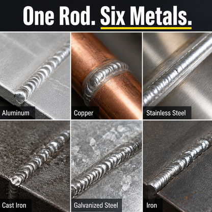 FlowForge™ — Seal Cracked Aluminum, Copper, or Steel Using Only a Lighter