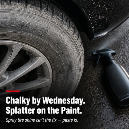 ObsediaBlack™ — Restore Dull Tires to Fresh, Just-Detailed Black in Minutes