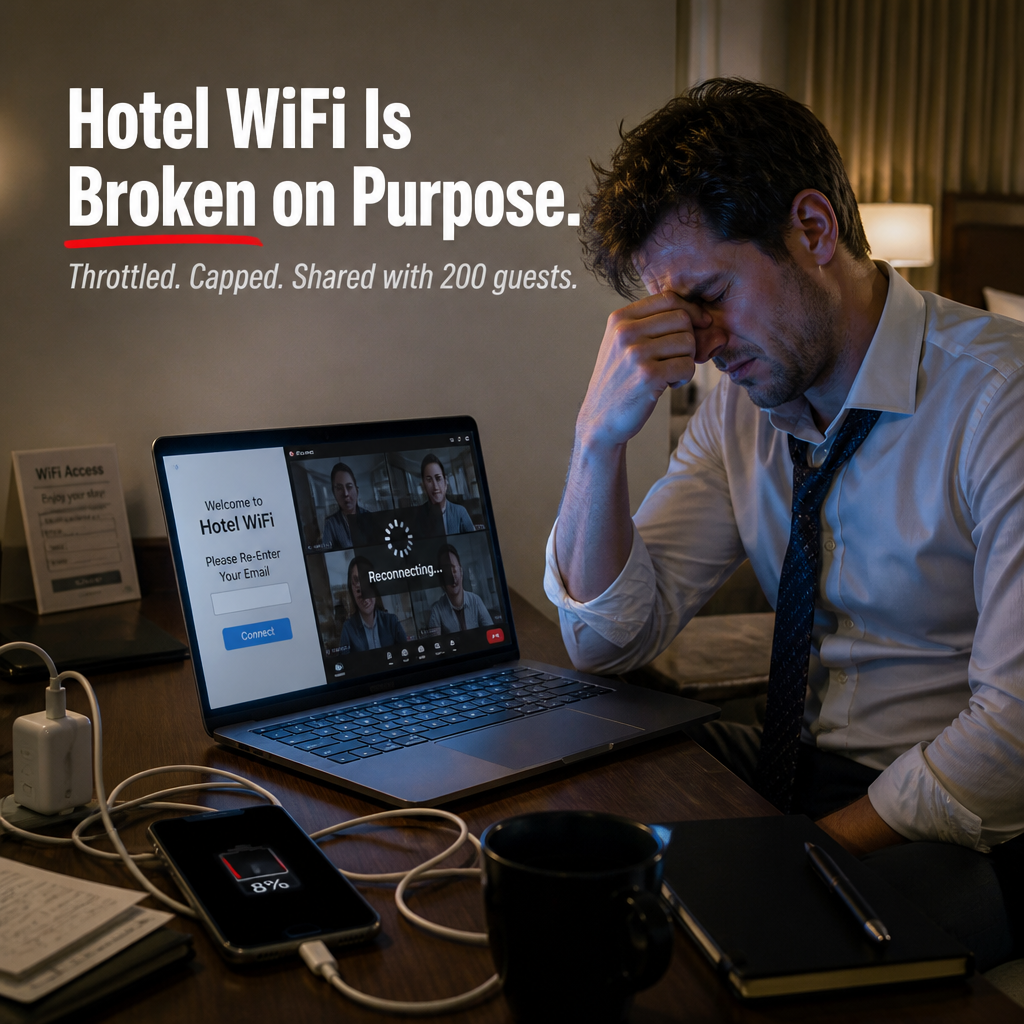 NomadNet™ — Manage Your Own 300Mbps WiFi at Hotels, Cafés & Airports