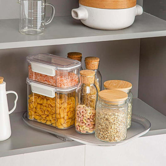 Rotating Refrigerator Organizer - Spin, Grab, Done!