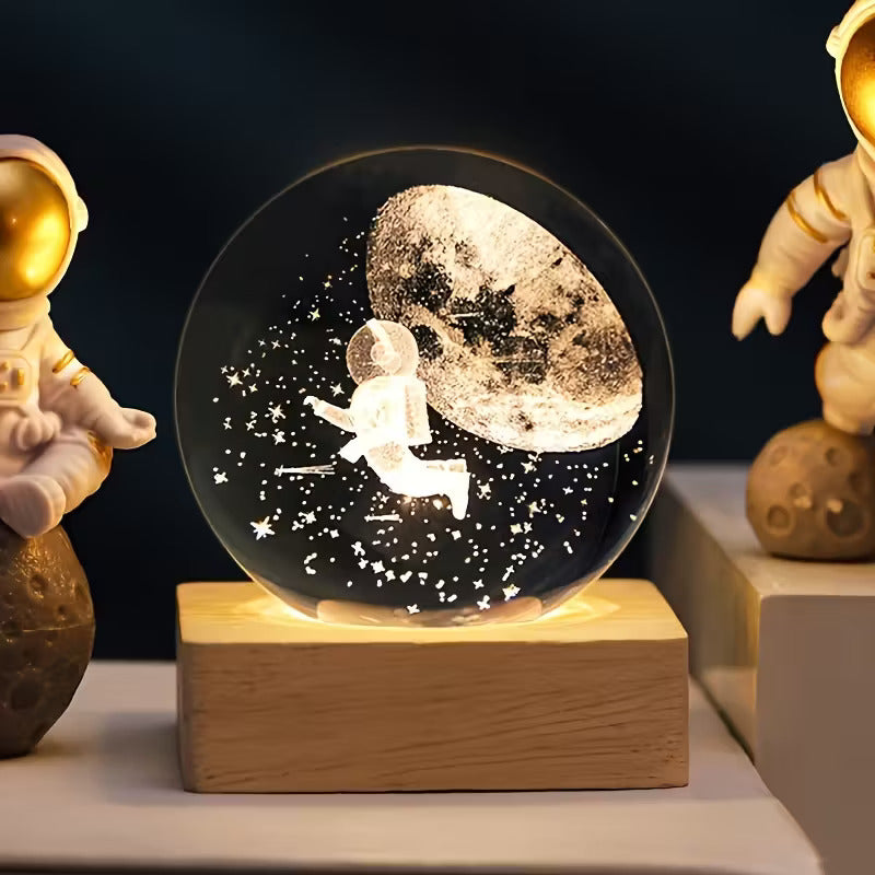 StellarAura™ Crystal Sphere — Ignite Wonder with a Mesmerizing Cosmic Glow That Transforms Your Space