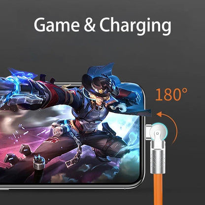 Durable and Rotatable Charging Cable