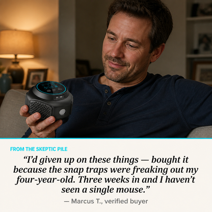 VectaShield™ — Repel Mice, Spiders & Roaches Without Laying a Single Trap