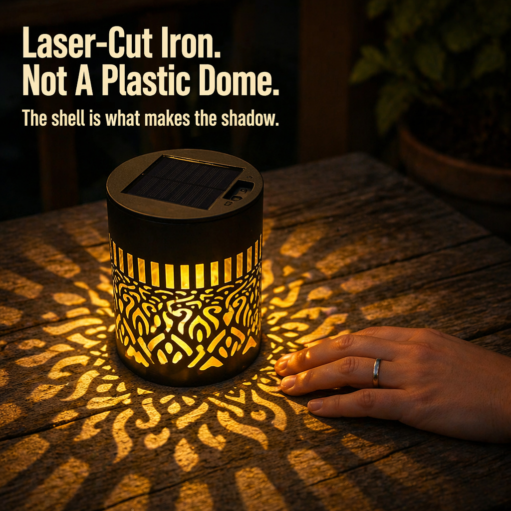 LunaAura™ — Turn Your Nights into Captivating Solar-Powered Mandala Wonder