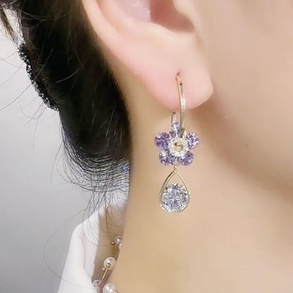 LumiFleur™ Crystal Earrings — Sparkle with Effortless Glamour That Turns Heads Everywhere