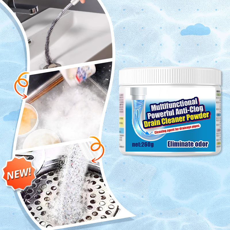 HydroGlide™ Powder — Blast Away Clogs Fast for Fresh, Free-Flowing Drains That Feel Brand New