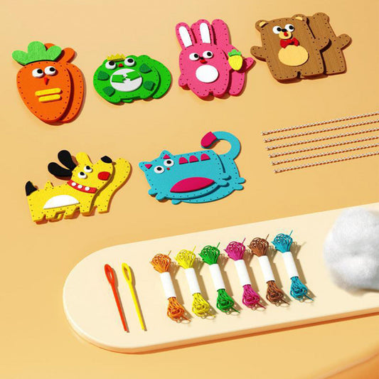 Mini-Sewer | Children's Fun Sewing Kit Featuring Animals