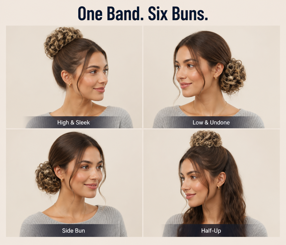 ViviSilk™ — Twist, Wrap & Style a Perfect Messy Bun in 60 Seconds