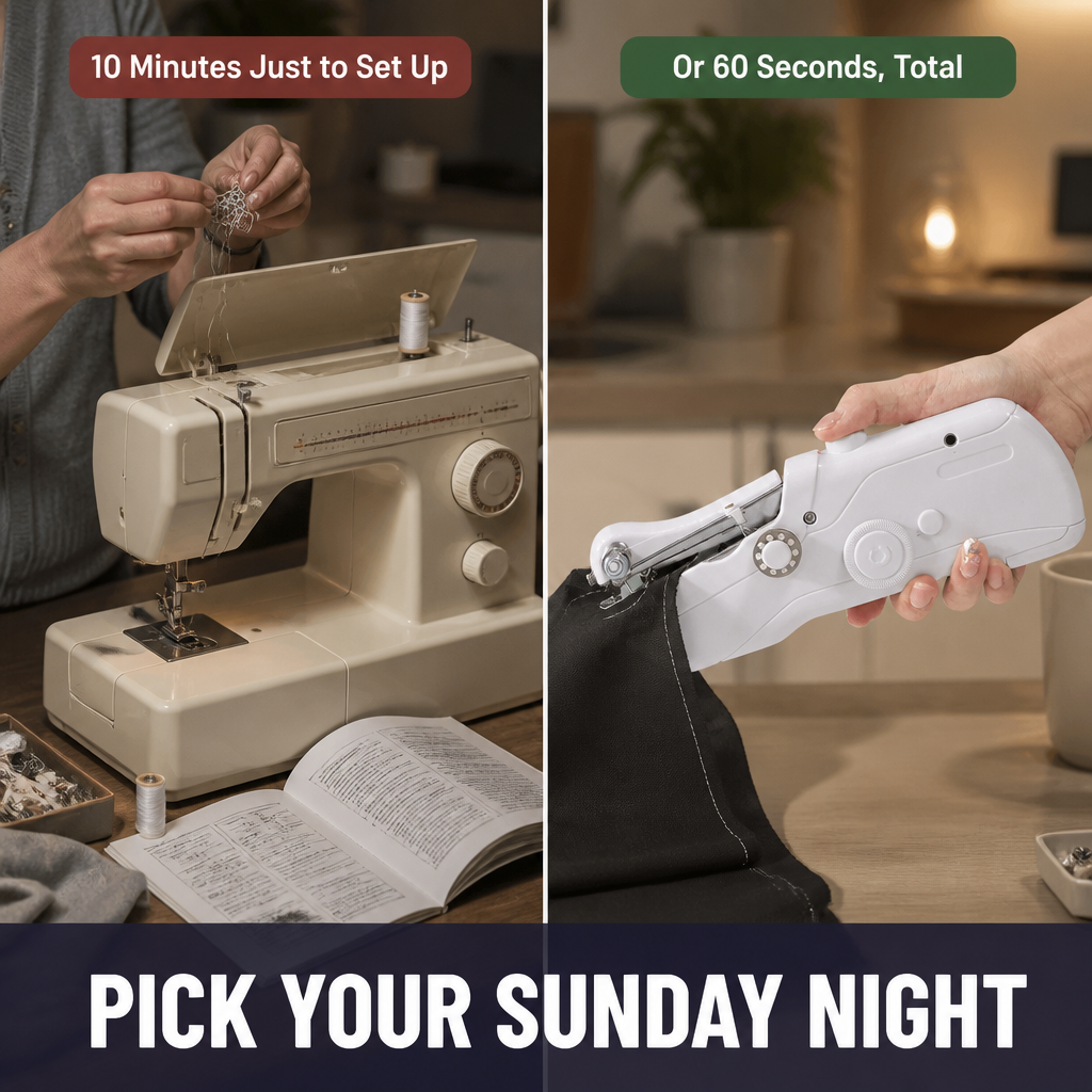 StitchLite™ — Repair Hems, Patches & Rips In Less Than A Minute