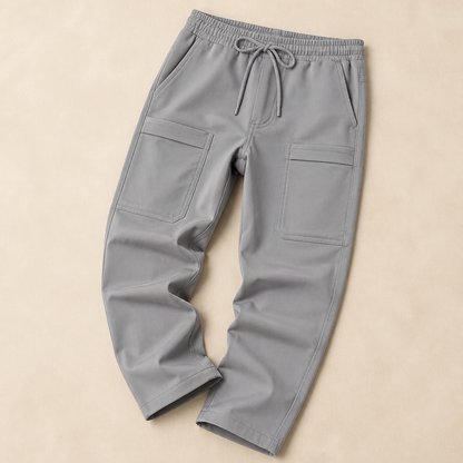 CasualFlex™ – Stretchy Cargo Pants with Drawcord Waist for Effortless Wear