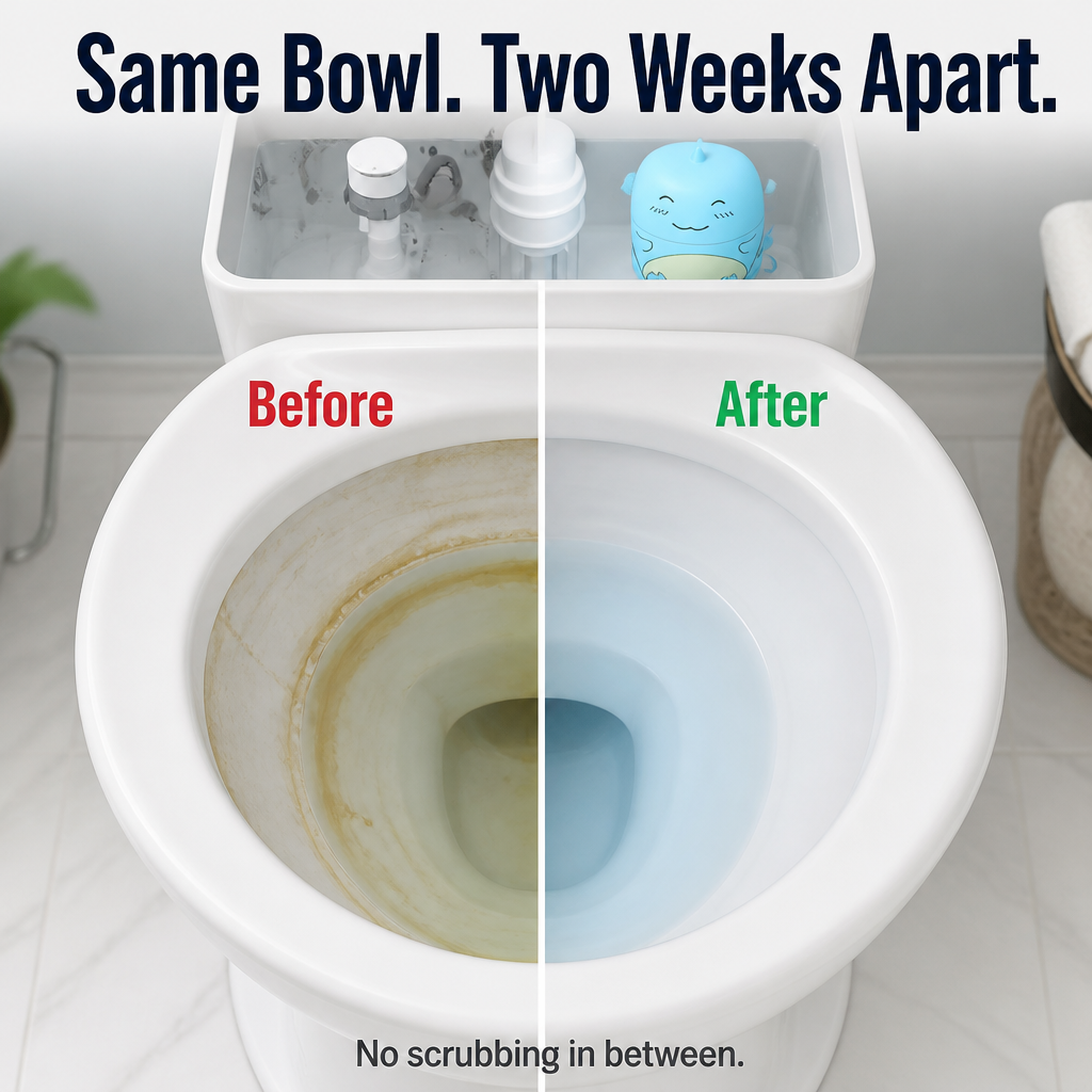 AquaPure™ — Cleans Every Flush for 60 Days, No Stains, No Scrubbing