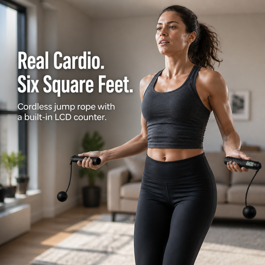 PulseRope™ — Experience True Jump-Rope Cardio Without Smacking Your Shins
