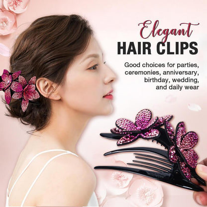 ShinePetal™ Hair Clips — Sparkling Confidence That Holds Strong All Day