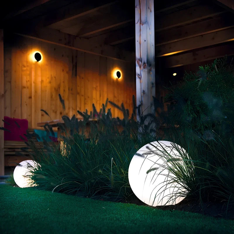 Round Garden Light