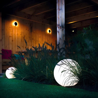 Round Garden Light