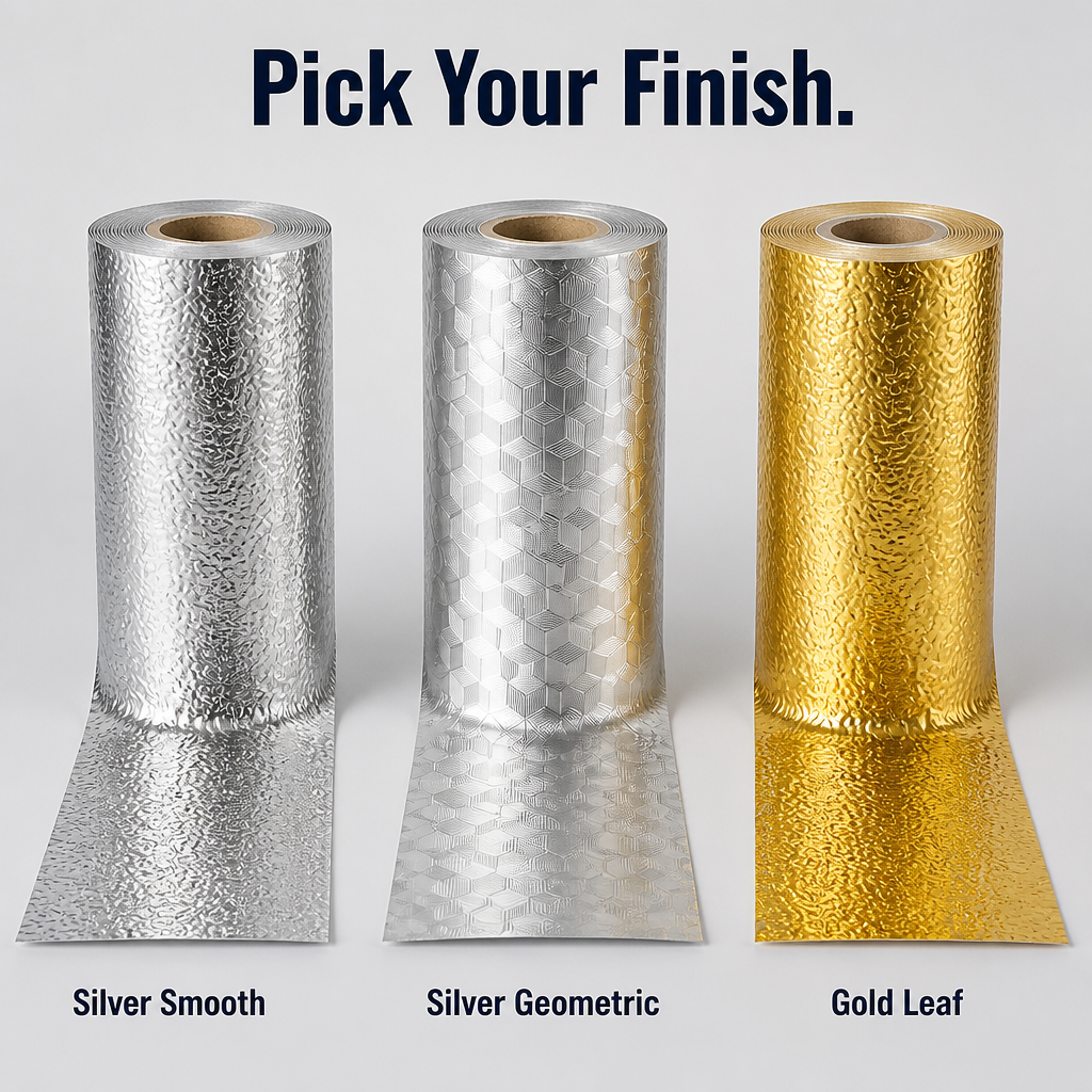 ShieldGuard™ — Protect Greasy Kitchen Walls With A Wipe-Clean Aluminum Layer