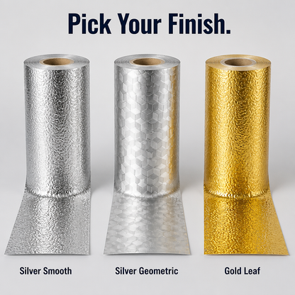 ShieldGuard™ — Protect Greasy Kitchen Walls With A Wipe-Clean Aluminum Layer