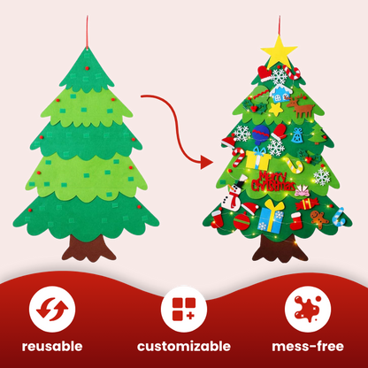 Arvilaro | Magical felt christmas tree - Unforgettable Memories for your Child