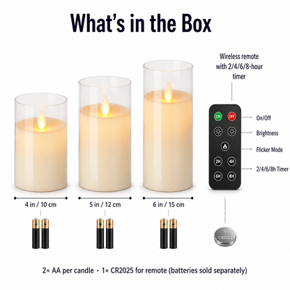 LumenaFlicker™ — Shine Like Genuine Candles Minus the Flame, Mess, or Concern