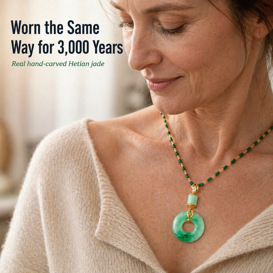 HetianBloom™ — Don Hand-Carved Jade Rich with 3,000 Years of Heritage