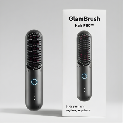 VelaShine™ Heat Brush — Transform Your Hair Into Silky, Stunning Confidence Every Day