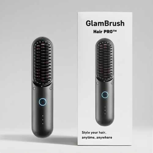 VelaShine™ Heat Brush — Transform Your Hair Into Silky, Stunning Confidence Every Day