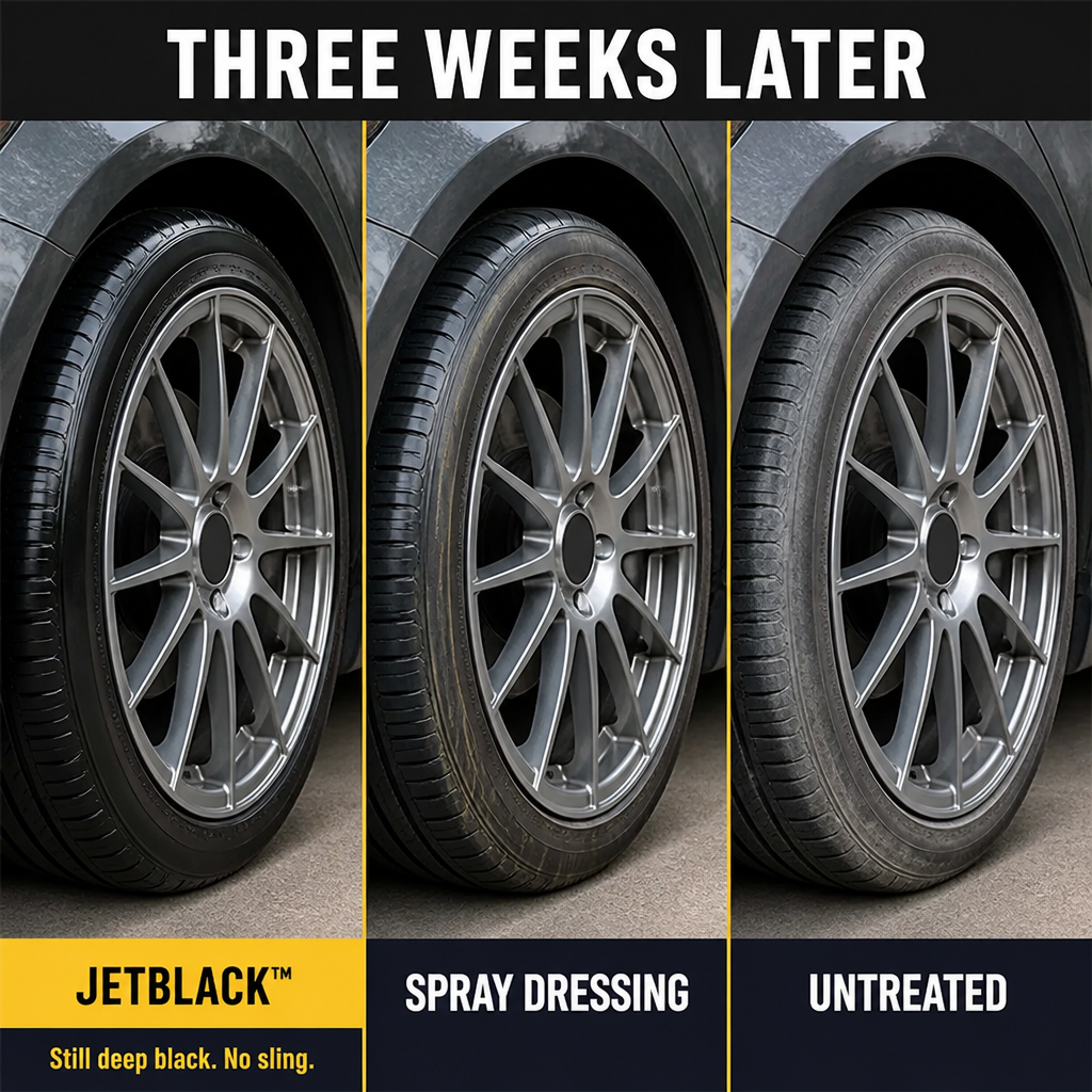 RevitaTread™ — Bring Your Tires Back to Bold, Show-Stopping Black in Minutes