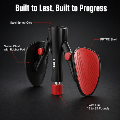 StrongFlex™ — Work Out Adductors, Chest & Core Wherever You Can Sit