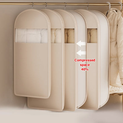 Hanging Garment Protective Cover Featuring Self-Compression (2025 Model)